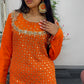 Geet - Garara Set - Orange