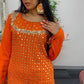 Geet - Garara Set - Orange