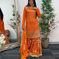 Geet - Garara Set - Orange