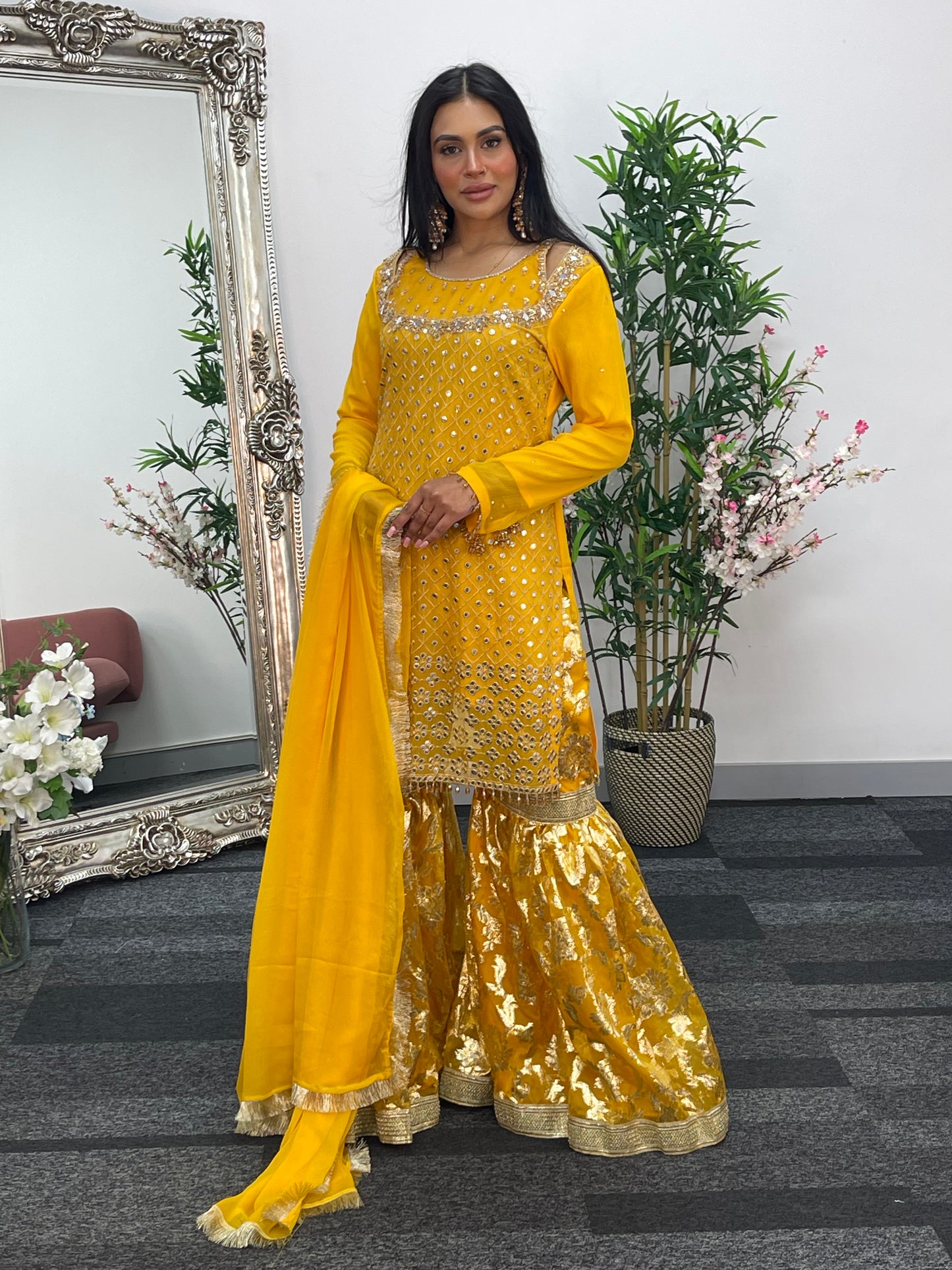 Geet - Garara Set - Yellow