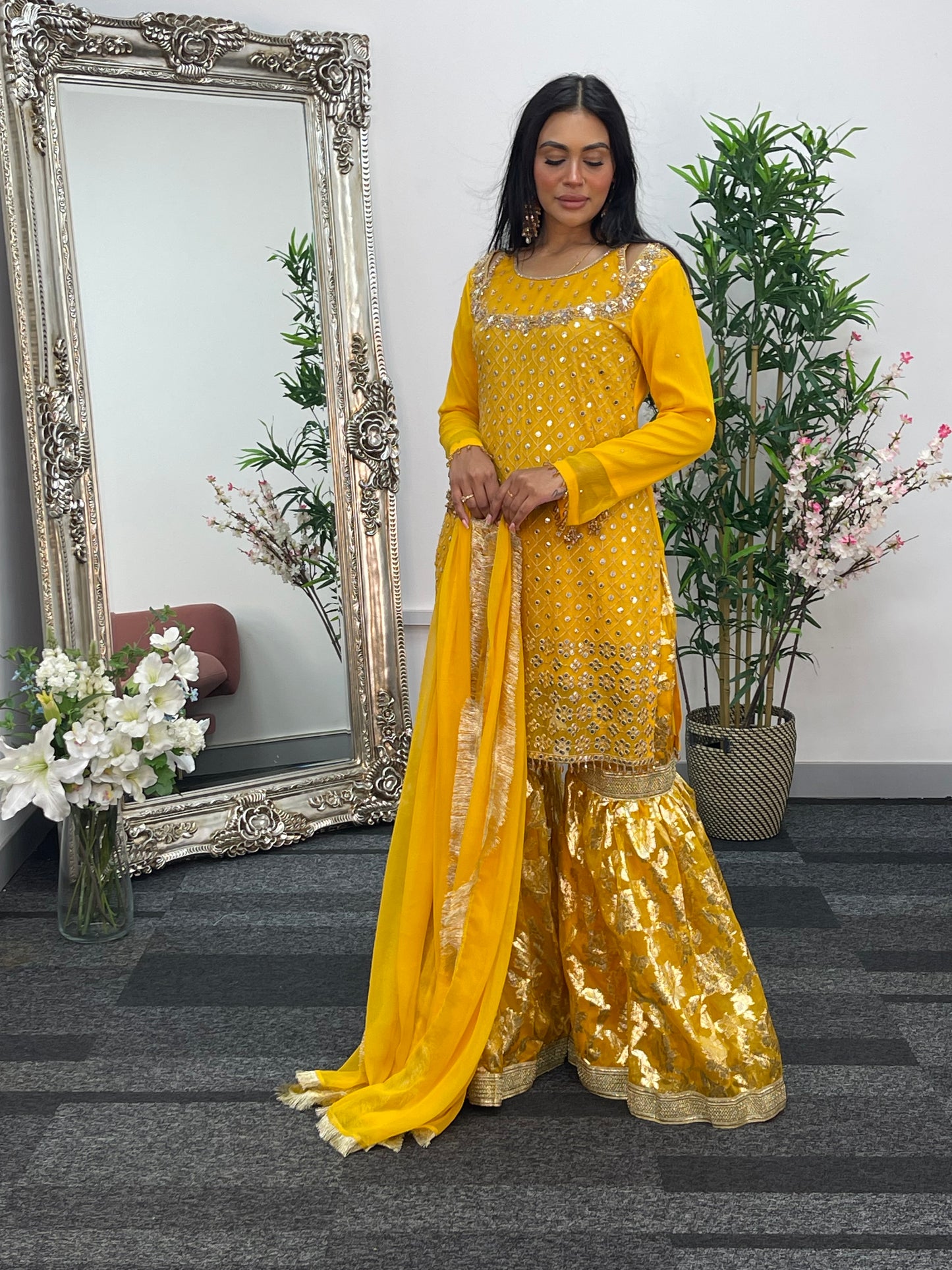Geet - Garara Set - Yellow