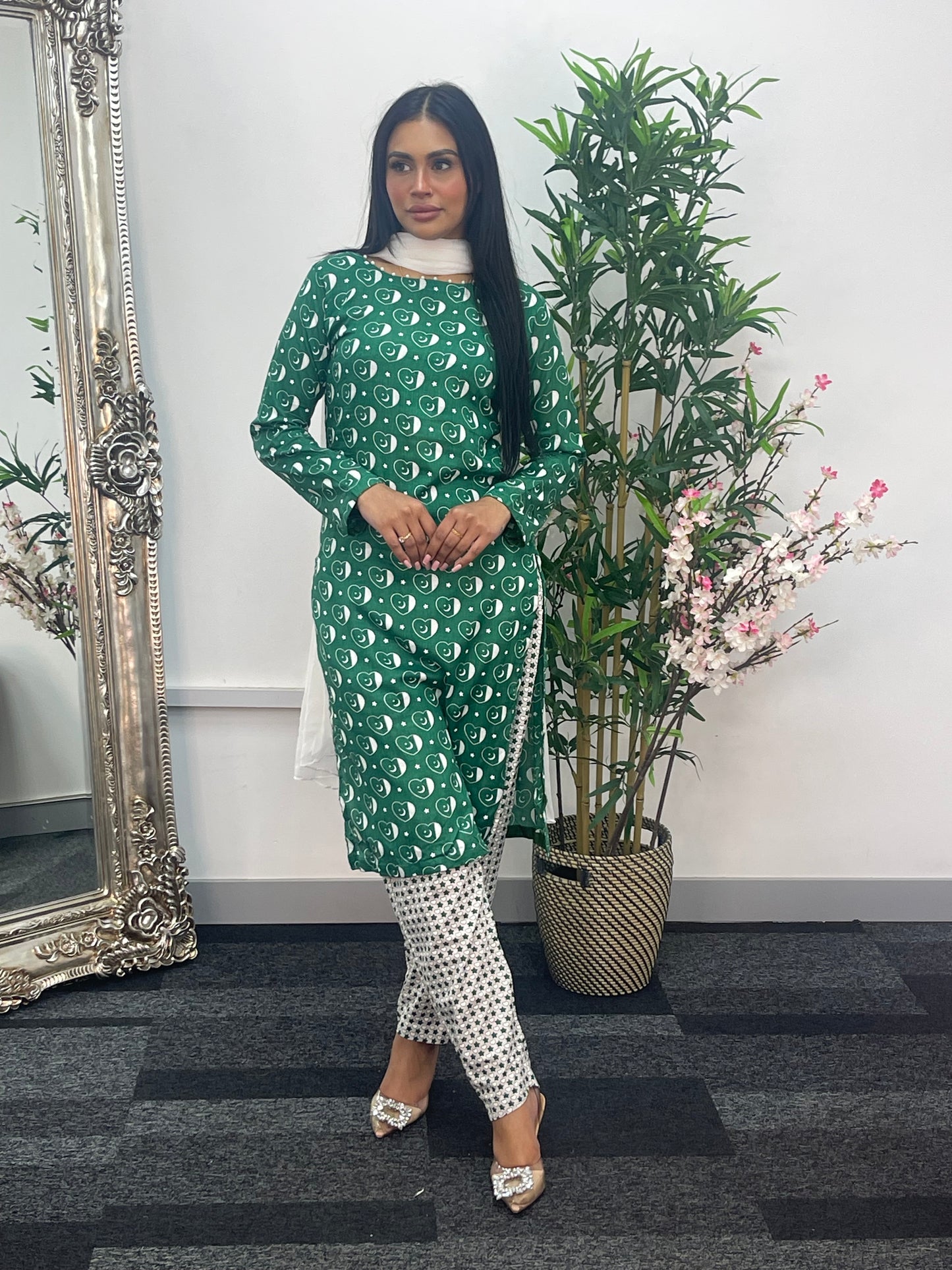 Pakistani Azaadi Suit - Independence Day - 14