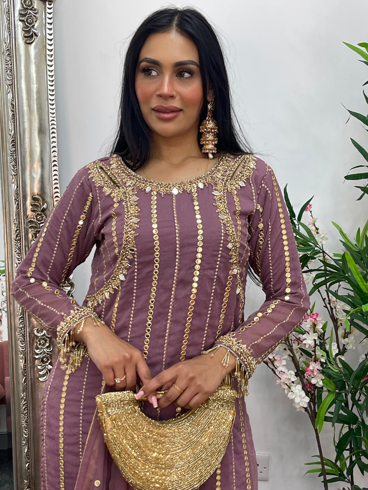 Farshi Garara Lilac Pink - J