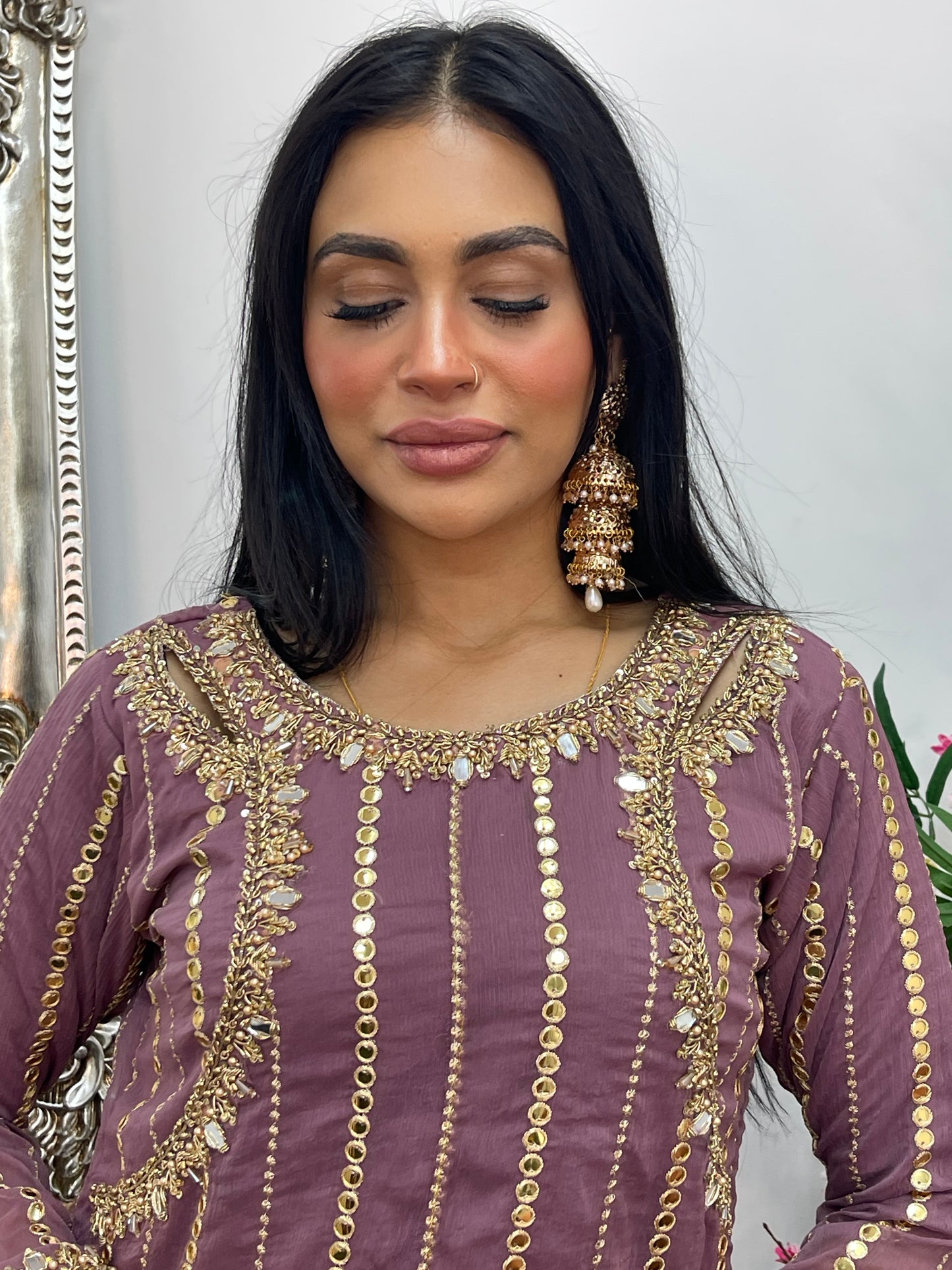 Farshi Garara Lilac Pink - J