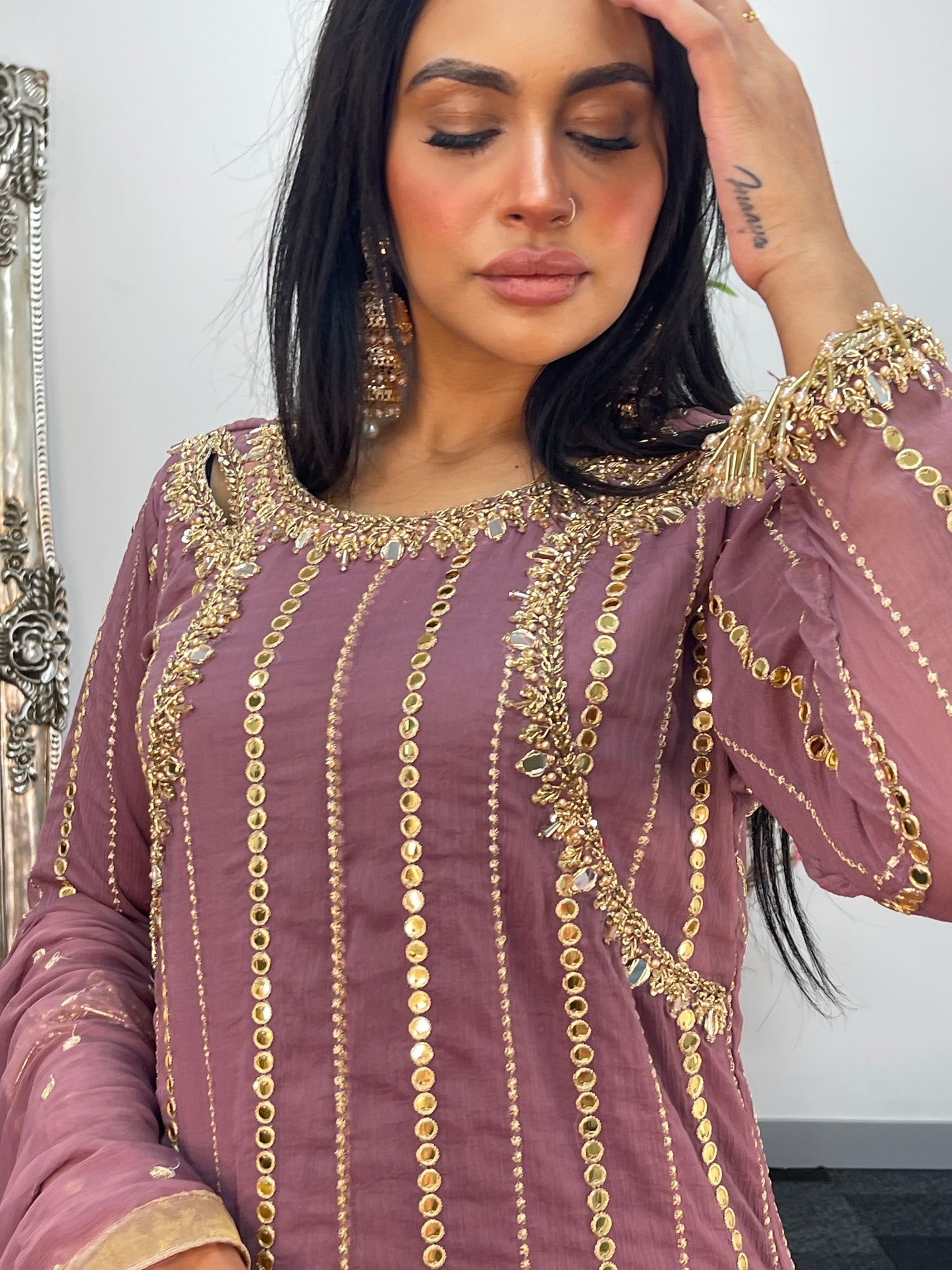 Farshi Garara Lilac Pink - J