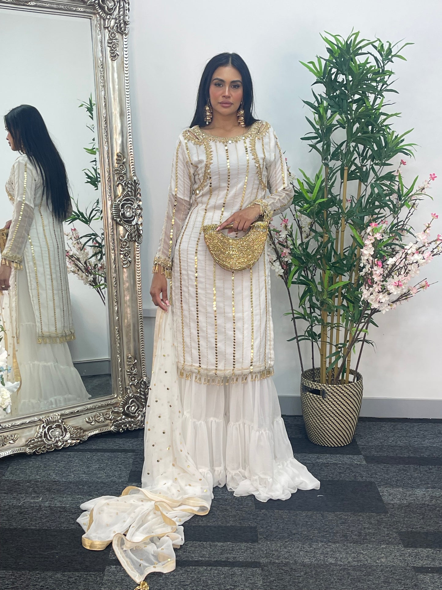 Farshi Garara white - farshee -J