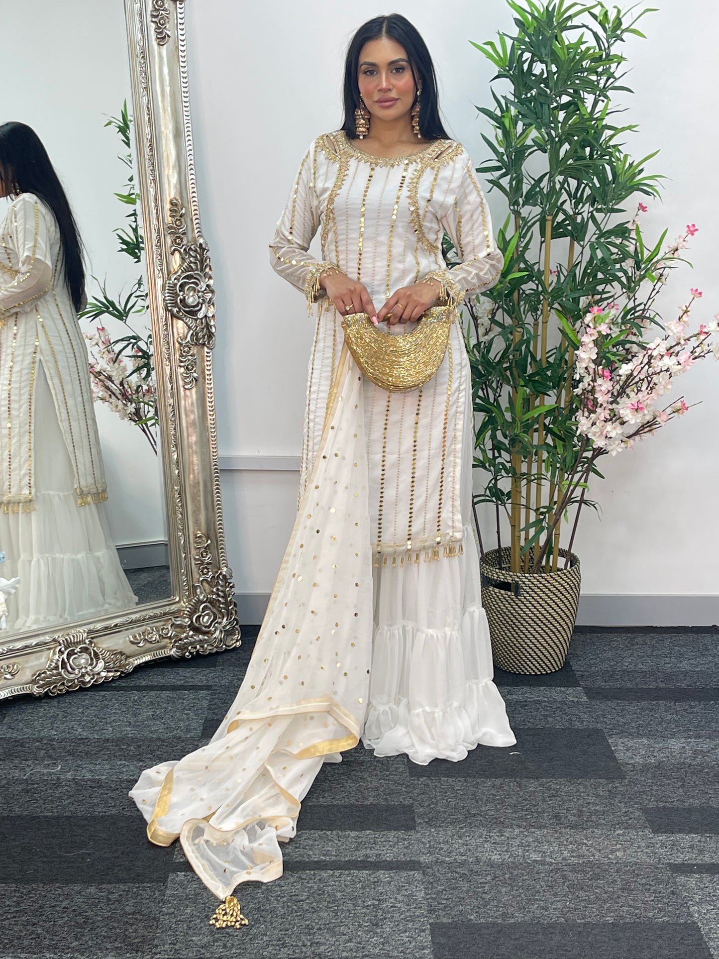 Farshi Garara white - farshee -J