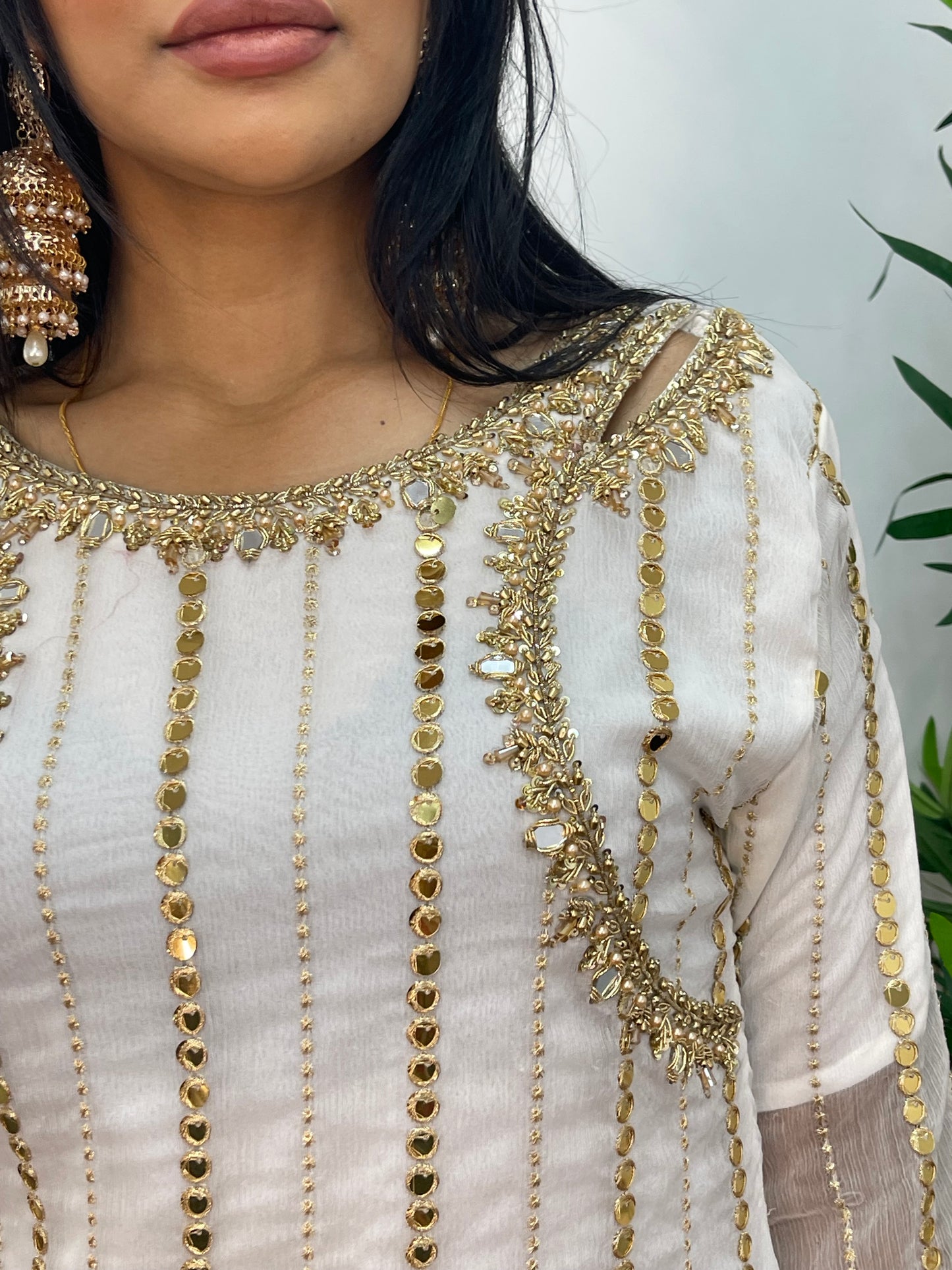 Farshi Garara white - farshee -J