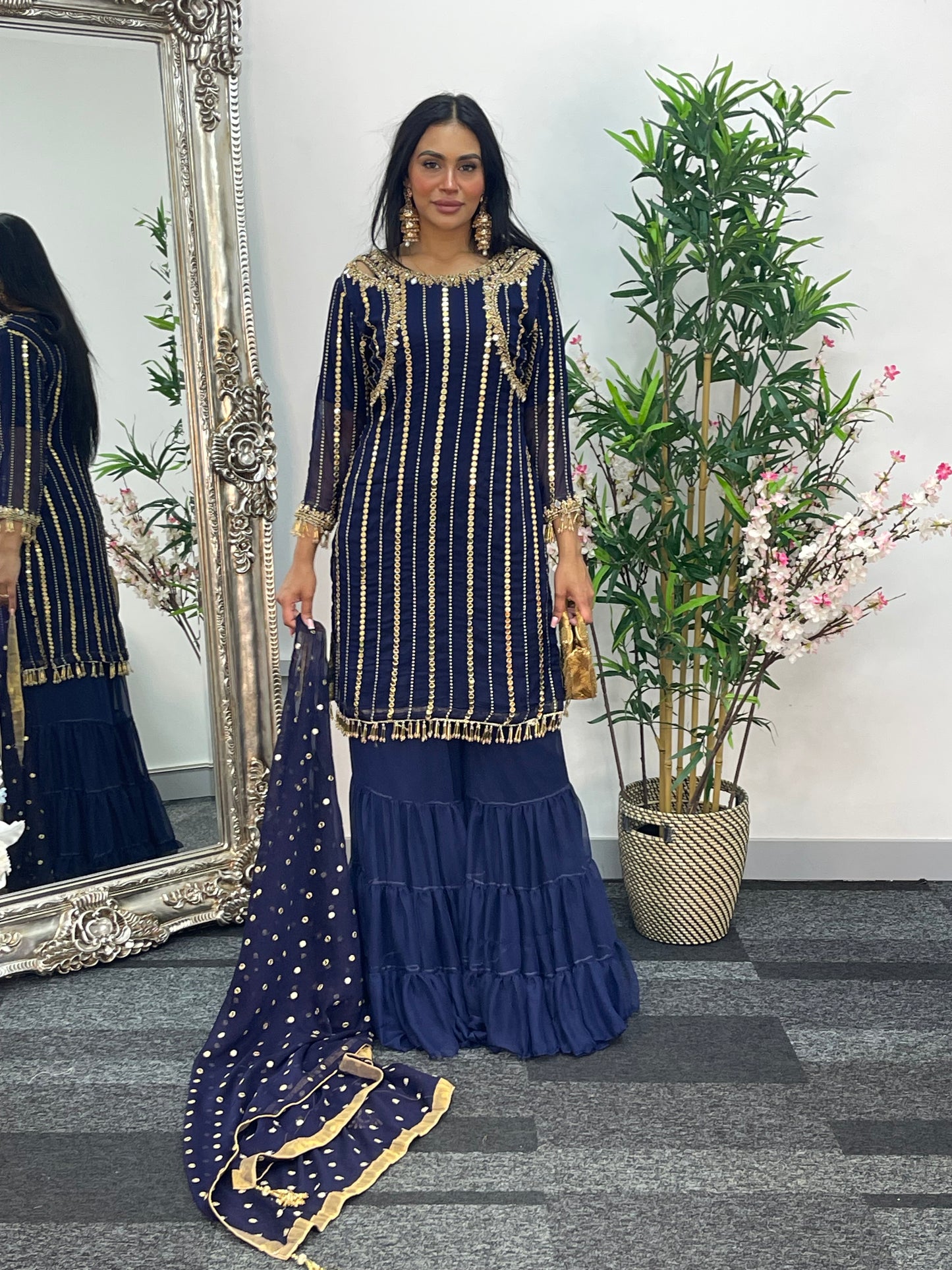 Farshi Garara Navy - Farshee - J