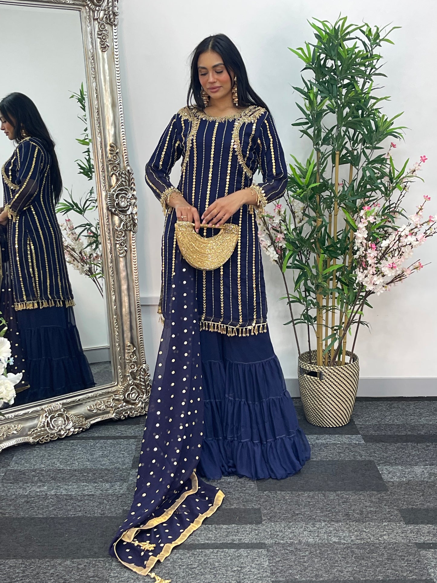 Farshi Garara Navy - Farshee - J