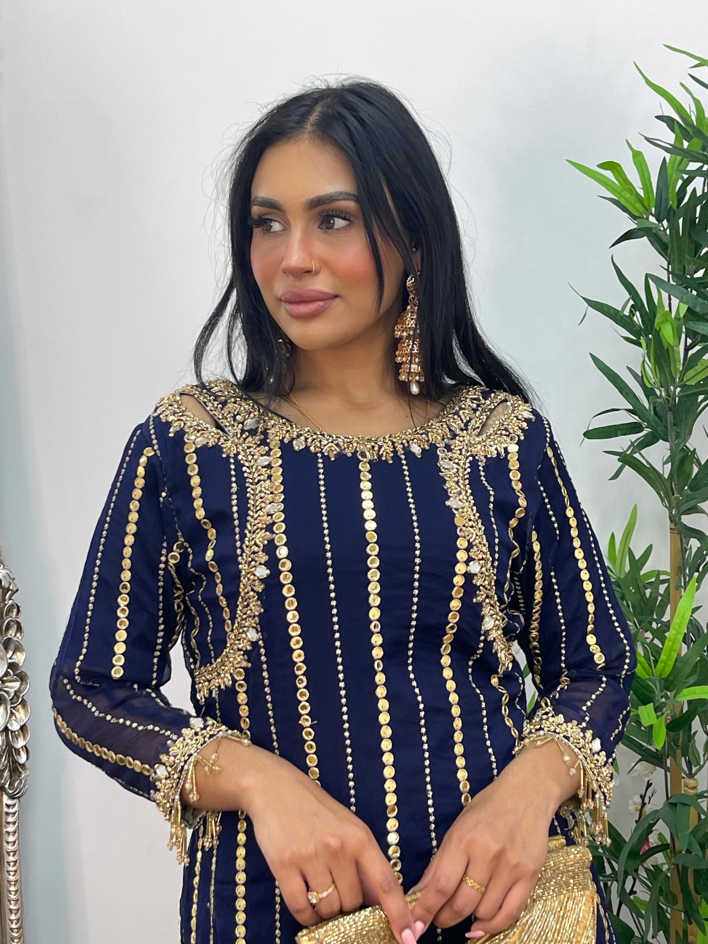 Farshi Garara Navy - Farshee - J