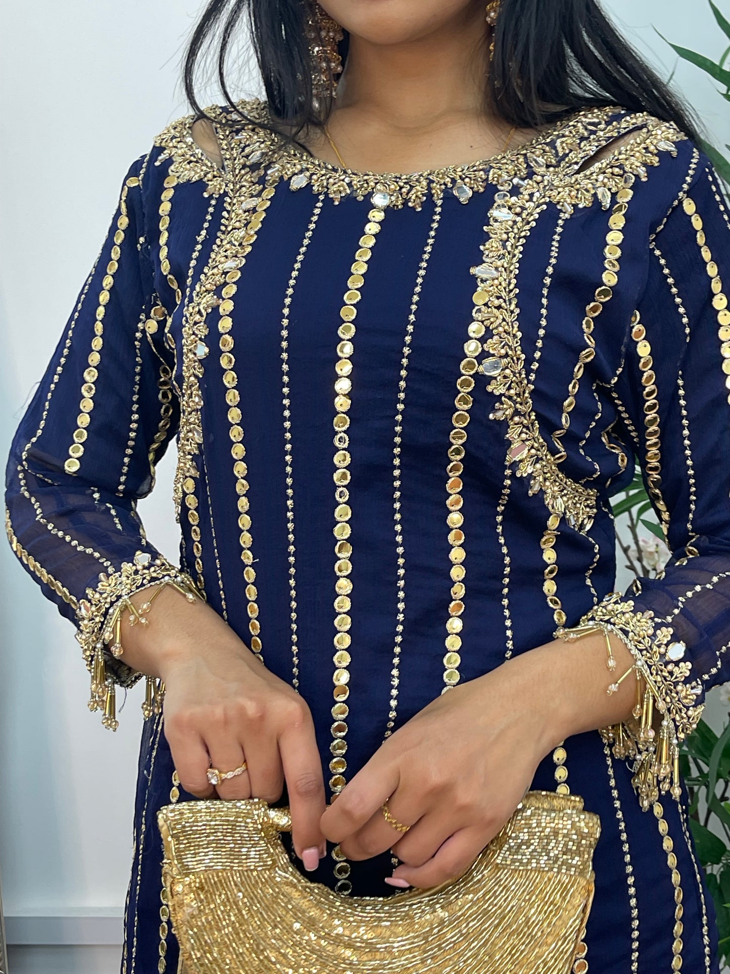 Farshi Garara Navy - Farshee - J