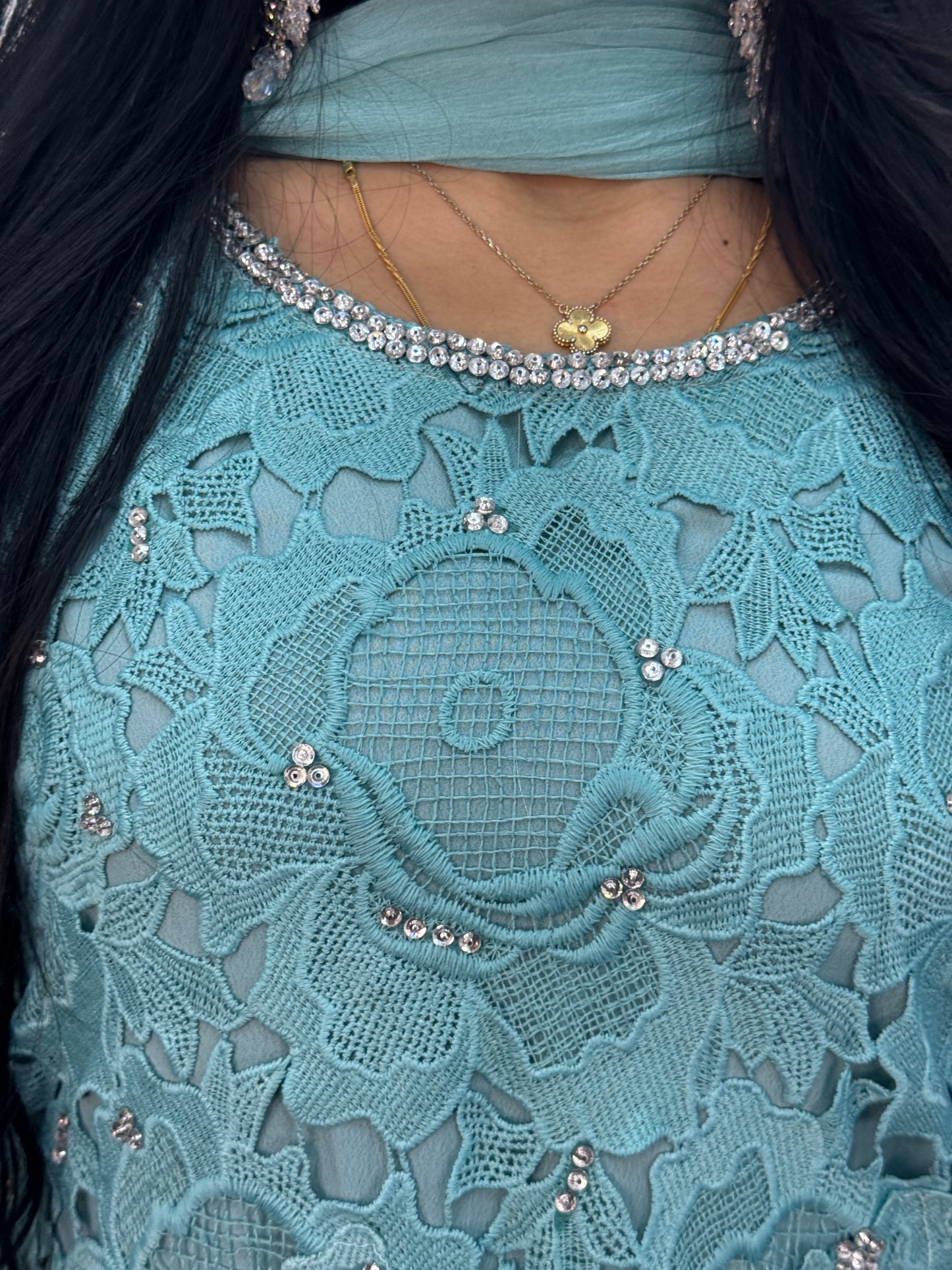 (Preorder Now) Parisa - Ombre Lacy Crochet -