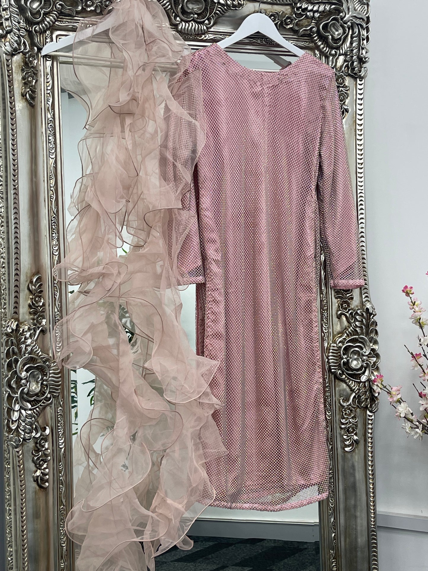 Fish Net  - Pink - F