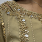 Farshi Garara Beige - Gold Farshee Garara - J