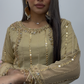 Farshi Garara Beige - Gold Farshee Garara - J