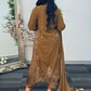 Pearl  Cutwork - Brown