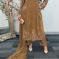 Pearl  Cutwork - Brown