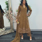 Pearl  Cutwork - Brown