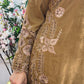 Pearl  Cutwork - Brown