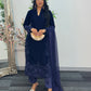 Pearl  Cutwork - Blue