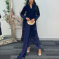 Pearl  Cutwork - Blue