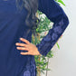 Pearl  Cutwork - Blue