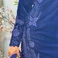 Pearl  Cutwork - Blue