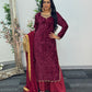 Suhana  - maroon Plachi - AA