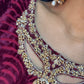 Suhana  - maroon Plachi - AA