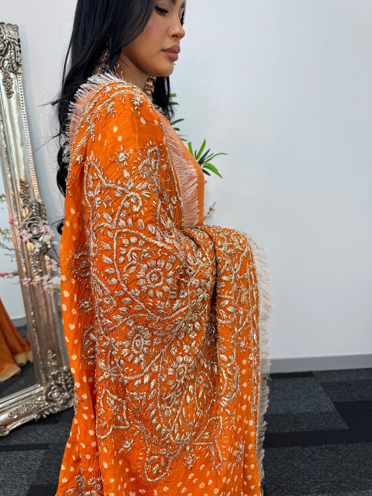 Rang-e-Mehfil - Gota X Chunree - Orange