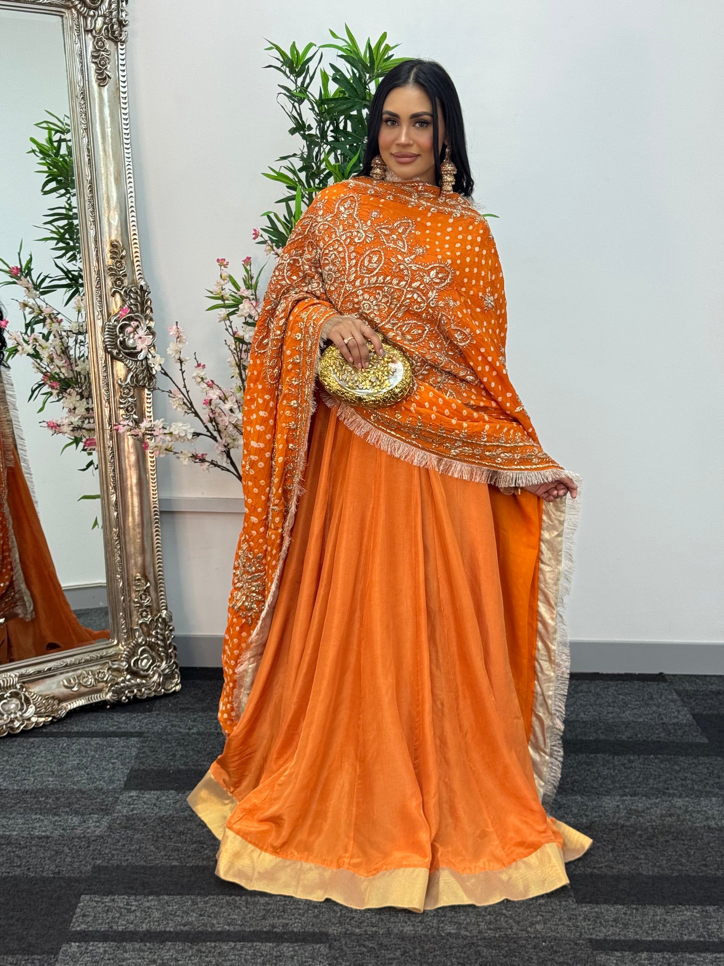 Rang-e-Mehfil - Gota X Chunree - Orange