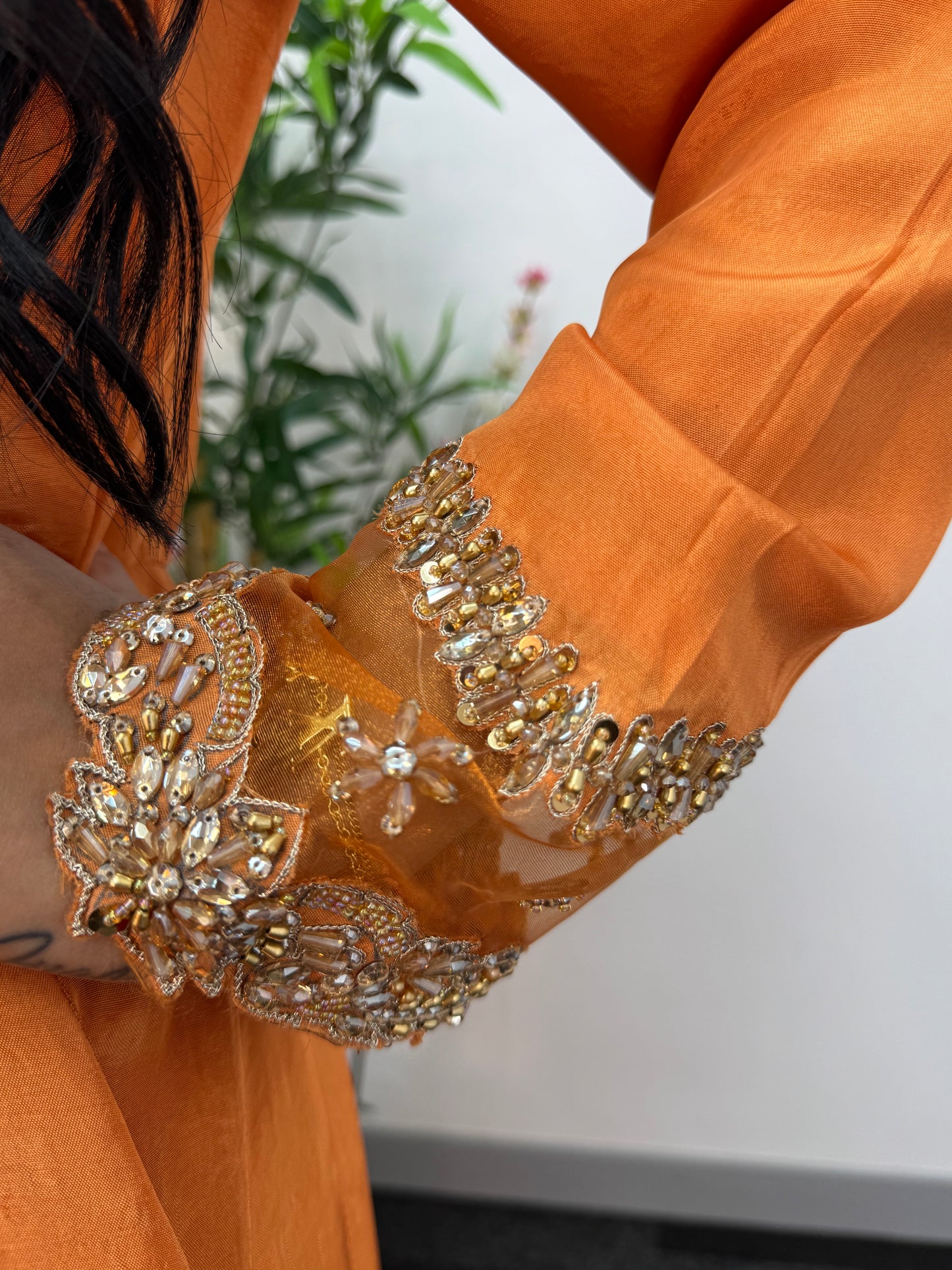 Rang-e-Mehfil - Gota X Chunree - Orange