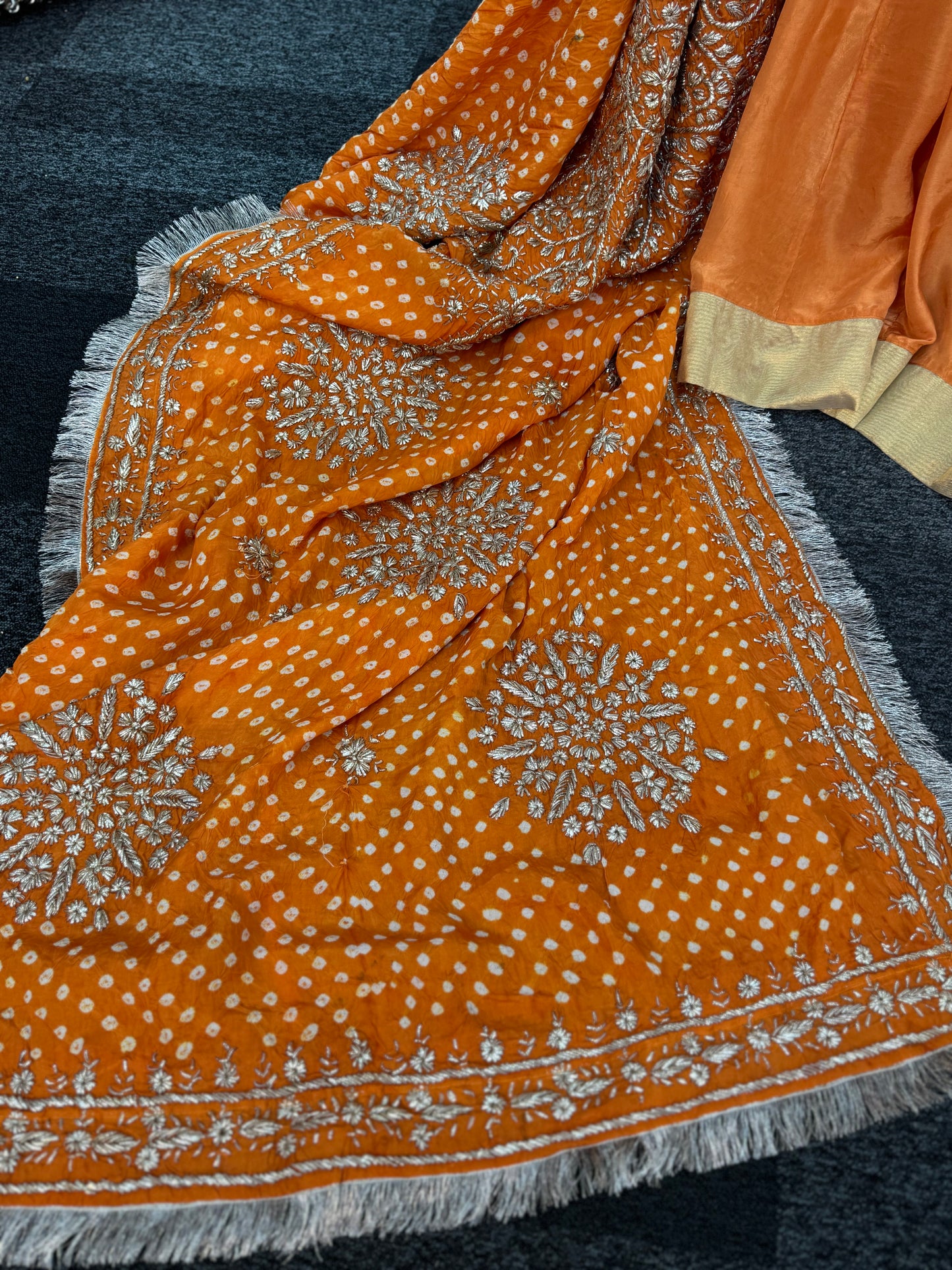 Rang-e-Mehfil - Gota X Chunree - Orange