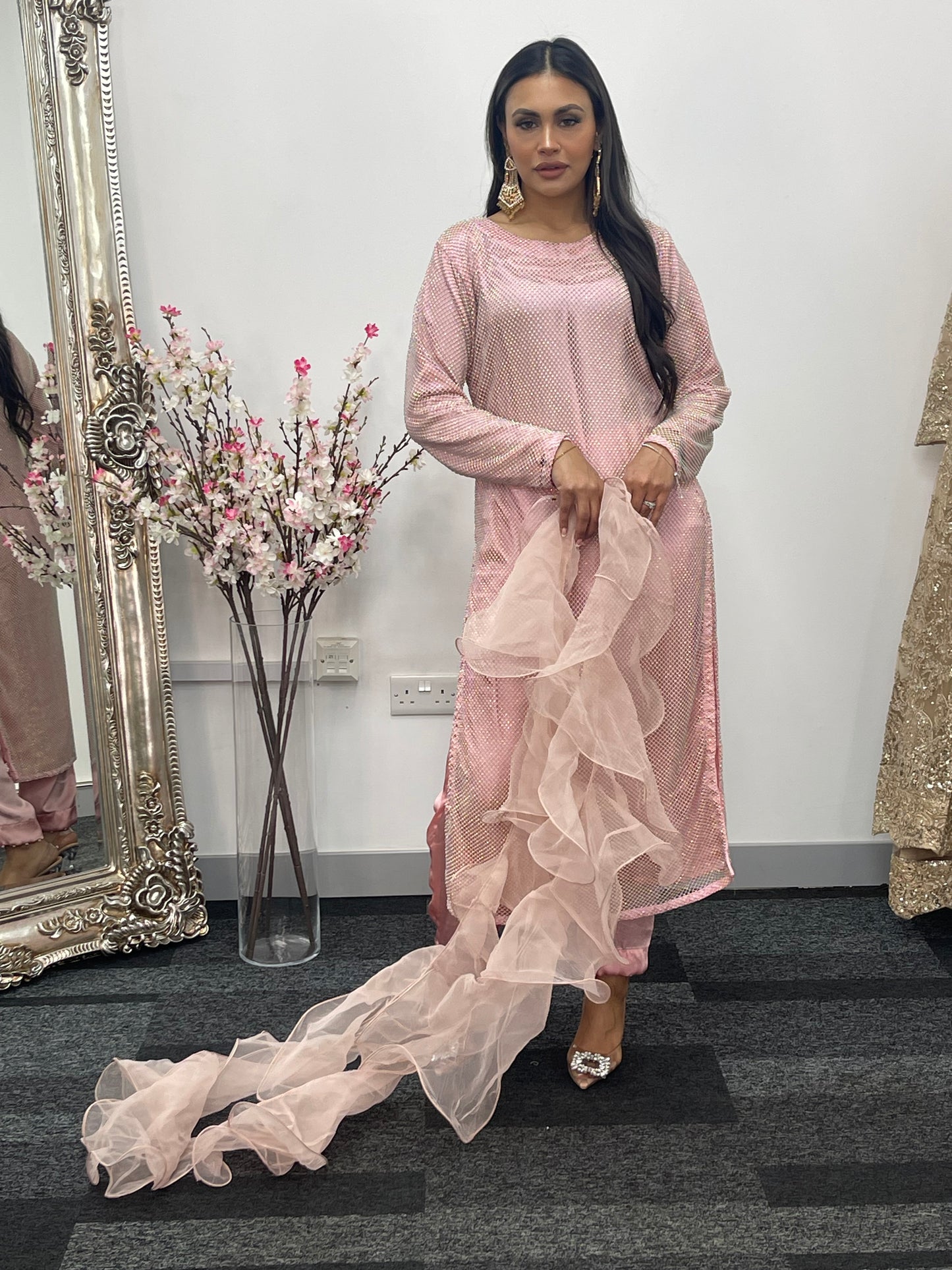 Fish Net  - Pink - F