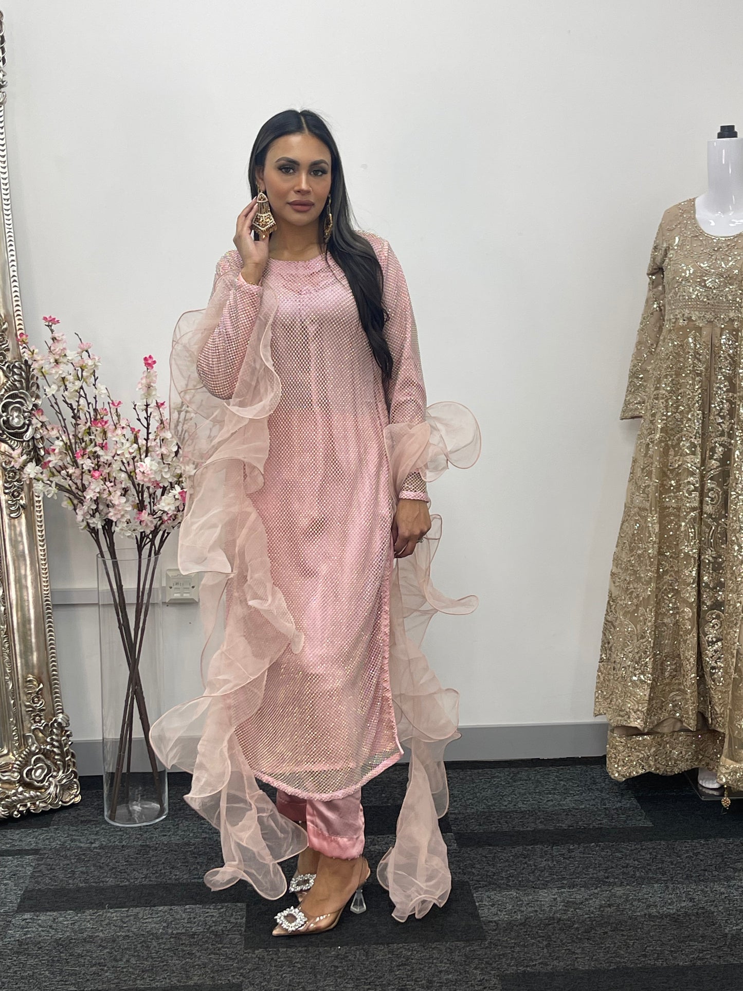 Fish Net  - Pink - F