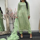 Fish Net  - Mint Green - E