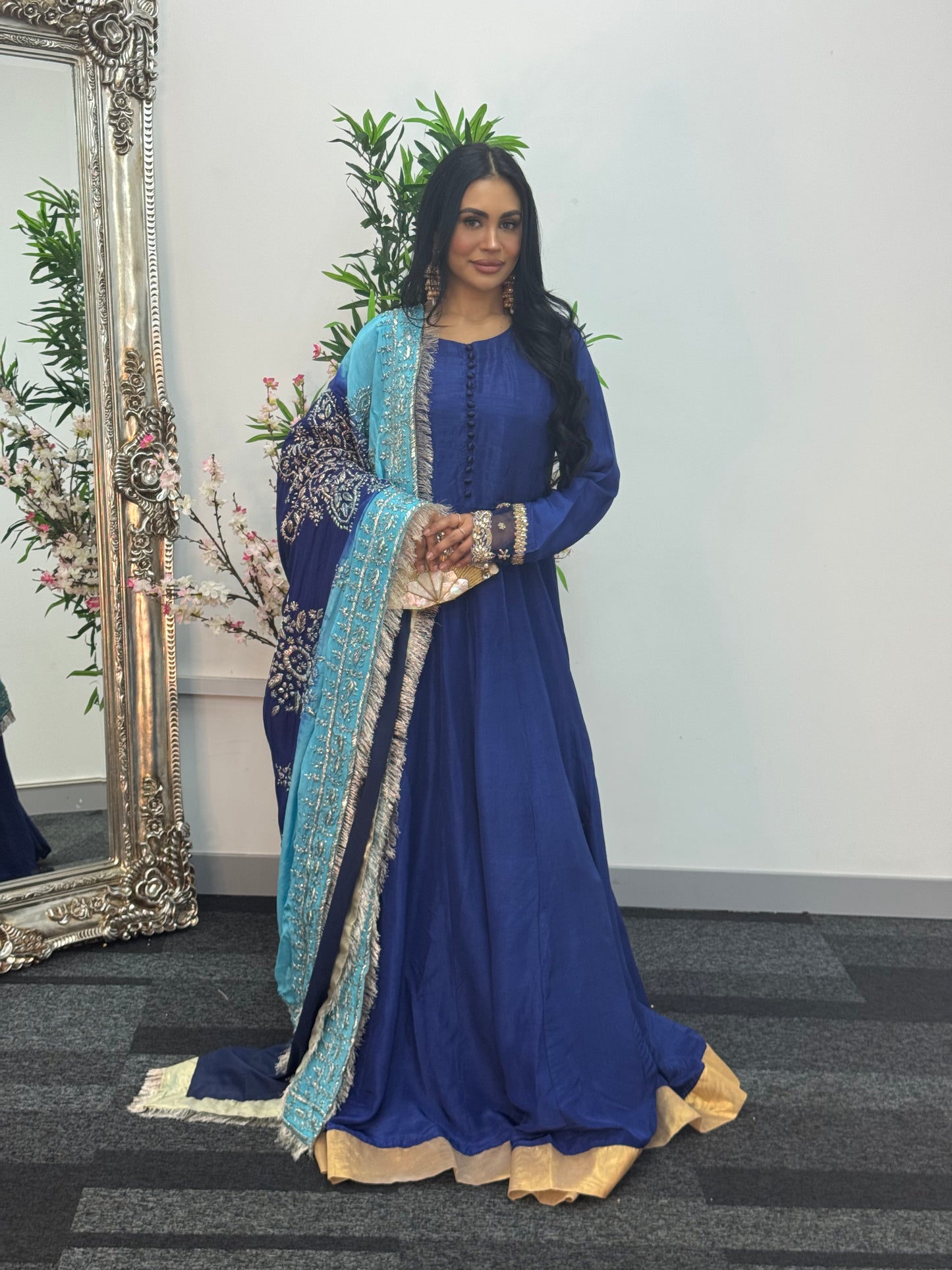Rang-e-Mehfil - Gota X Chunree - Blue