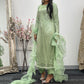 Fish Net  - Mint Green - E
