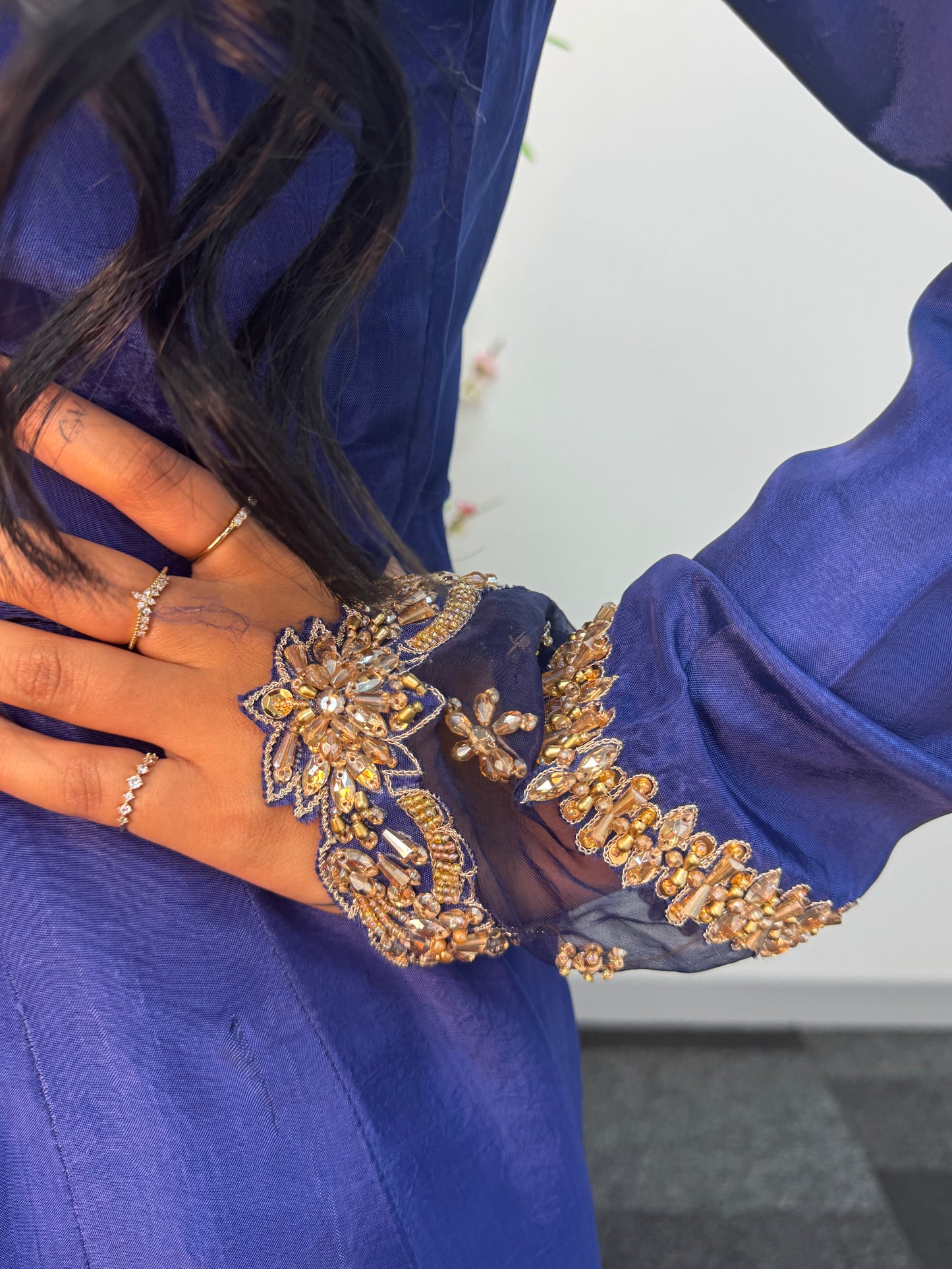 Rang-e-Mehfil - Gota X Chunree - Blue