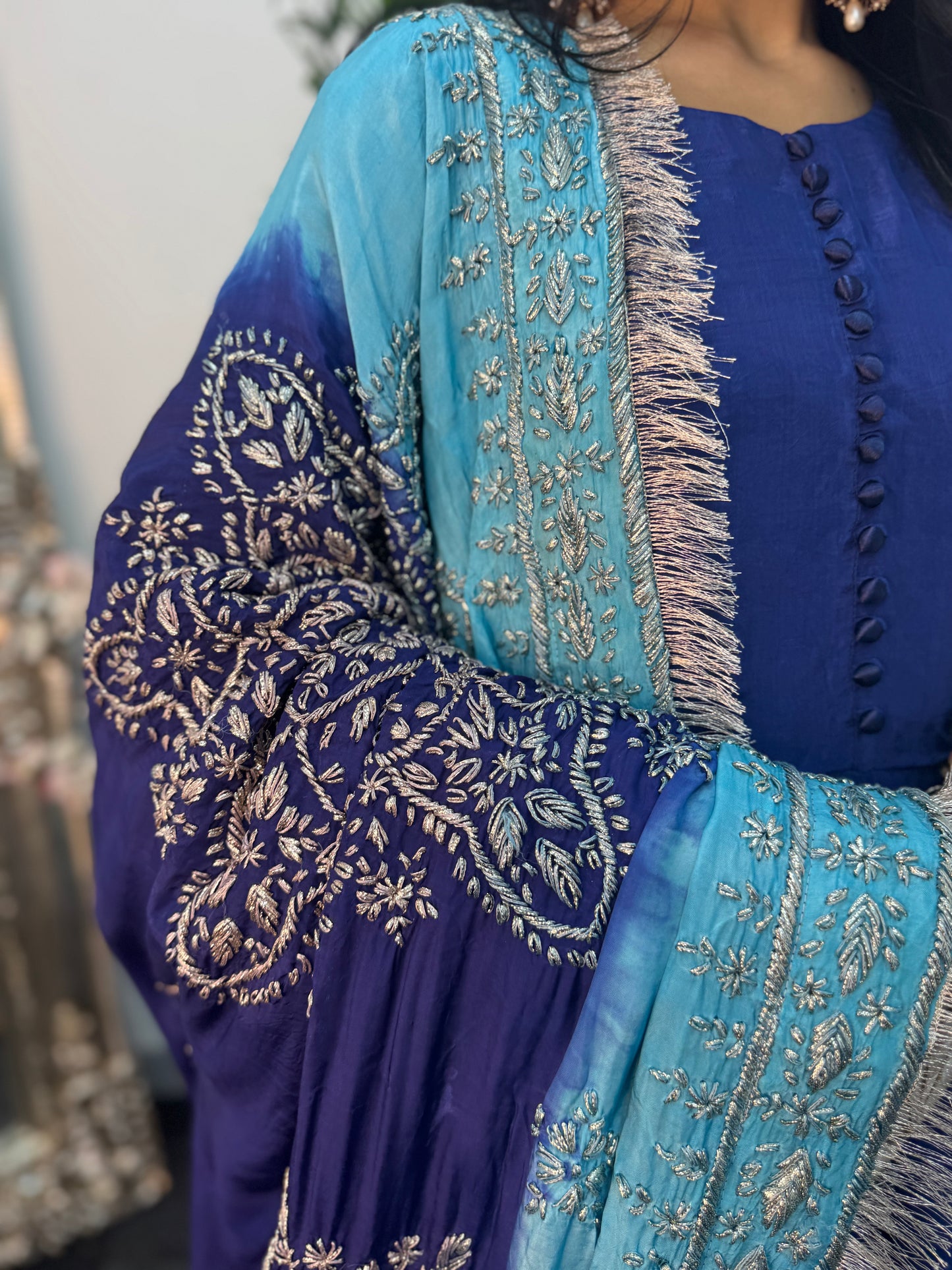 Rang-e-Mehfil - Gota X Chunree - Blue