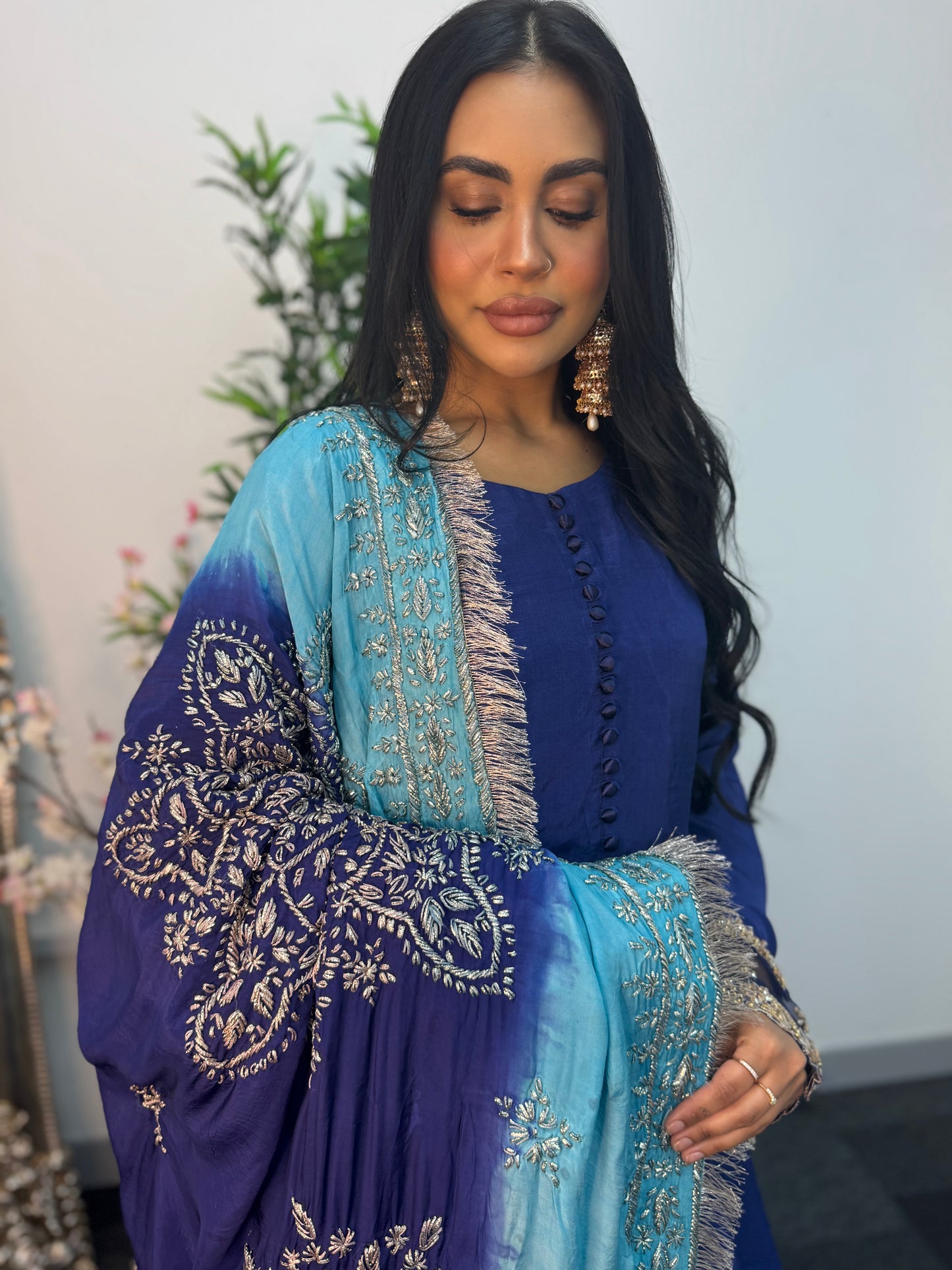 Rang-e-Mehfil - Gota X Chunree - Blue