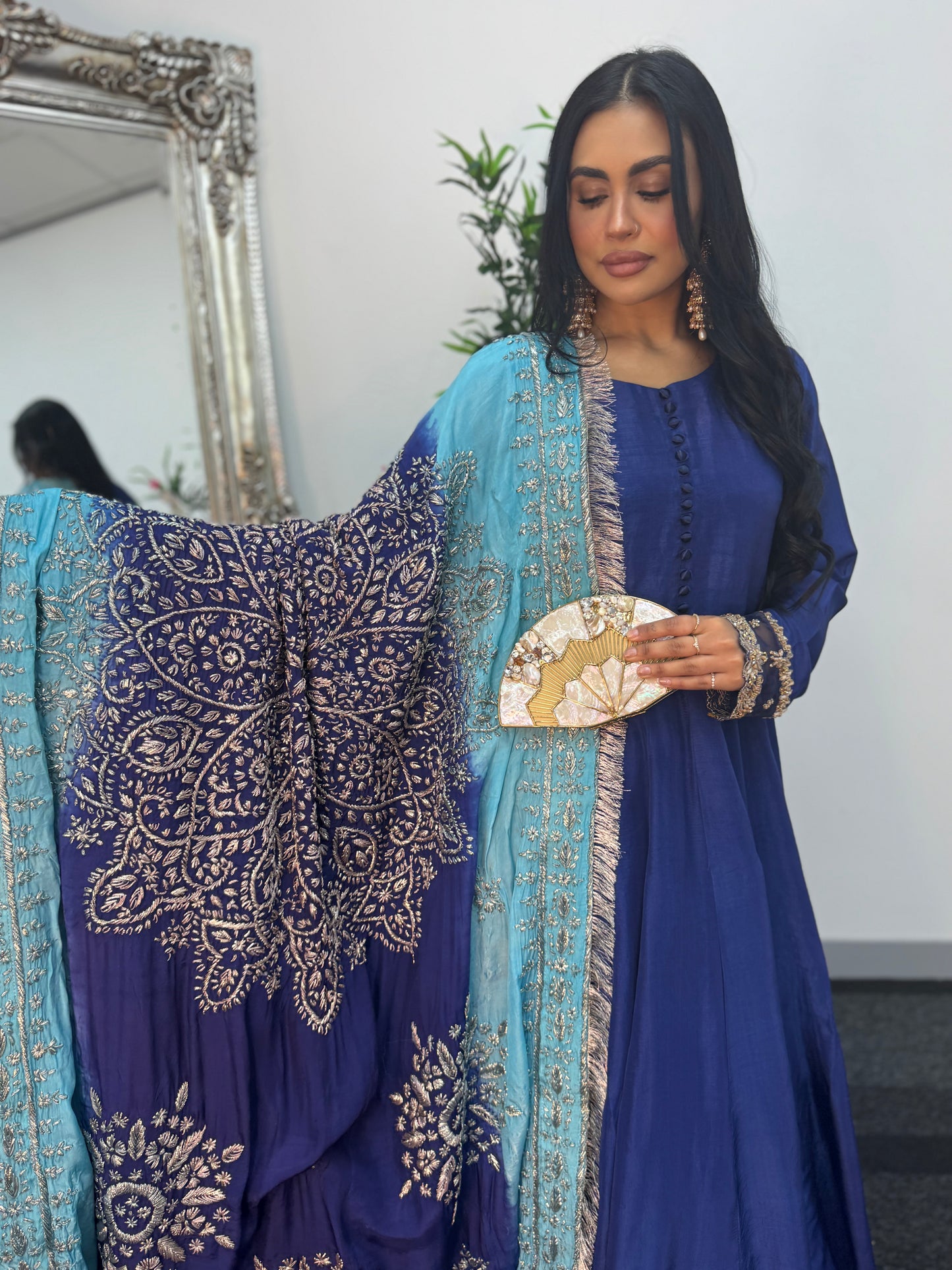 Rang-e-Mehfil - Gota X Chunree - Blue