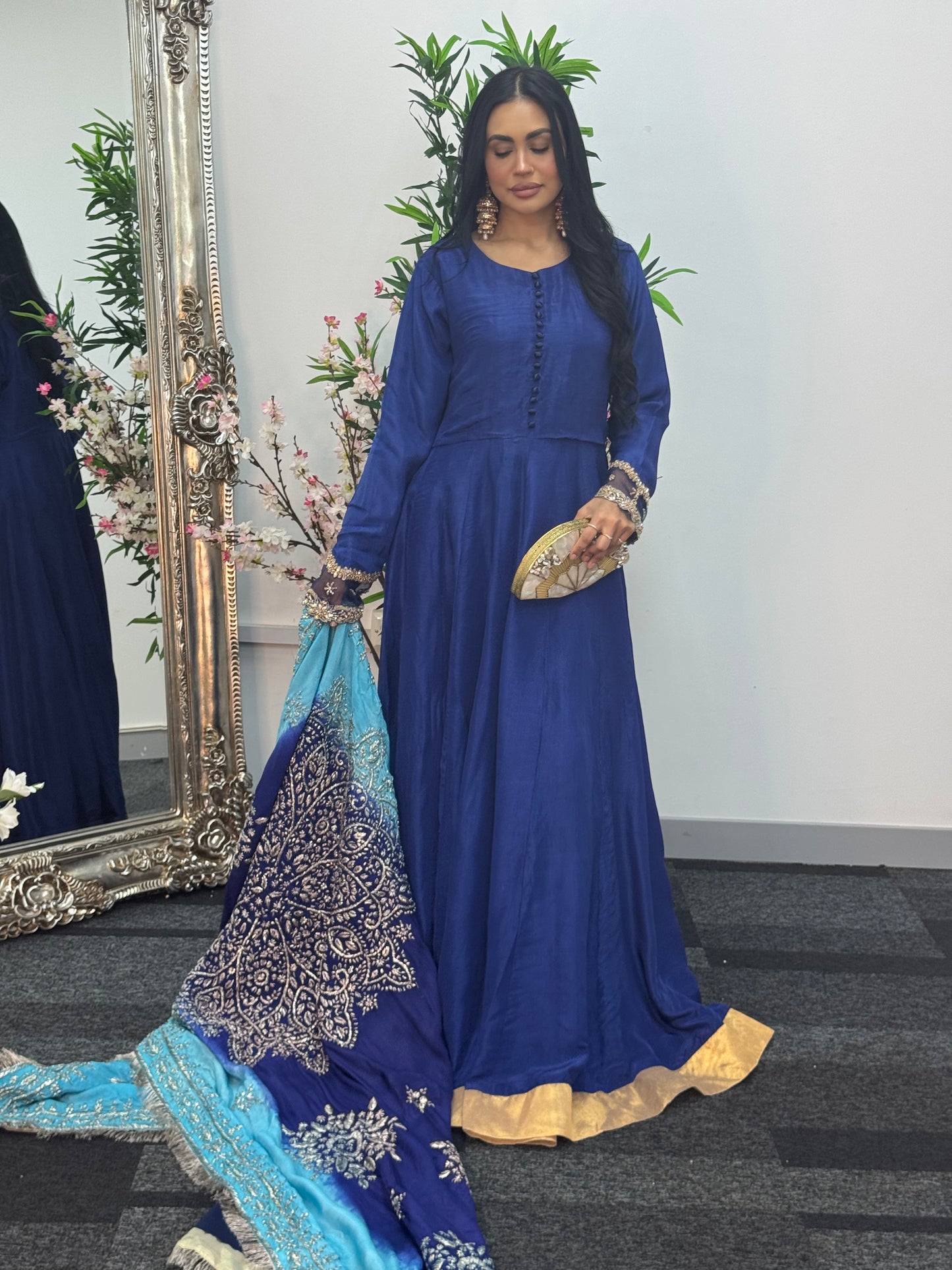 Rang-e-Mehfil - Gota X Chunree - Blue