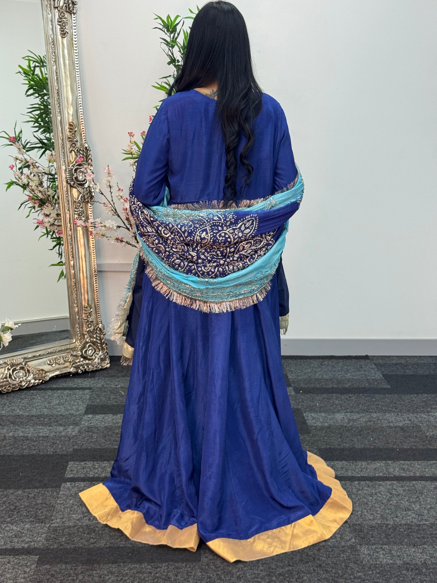 Rang-e-Mehfil - Gota X Chunree - Blue