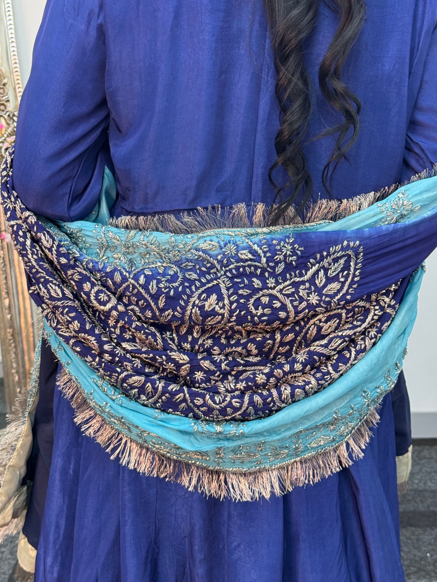 Rang-e-Mehfil - Gota X Chunree - Blue
