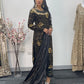 Dil bahar - Cutdana Velvet - Black