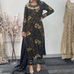 Dil bahar - Cutdana Velvet - Black