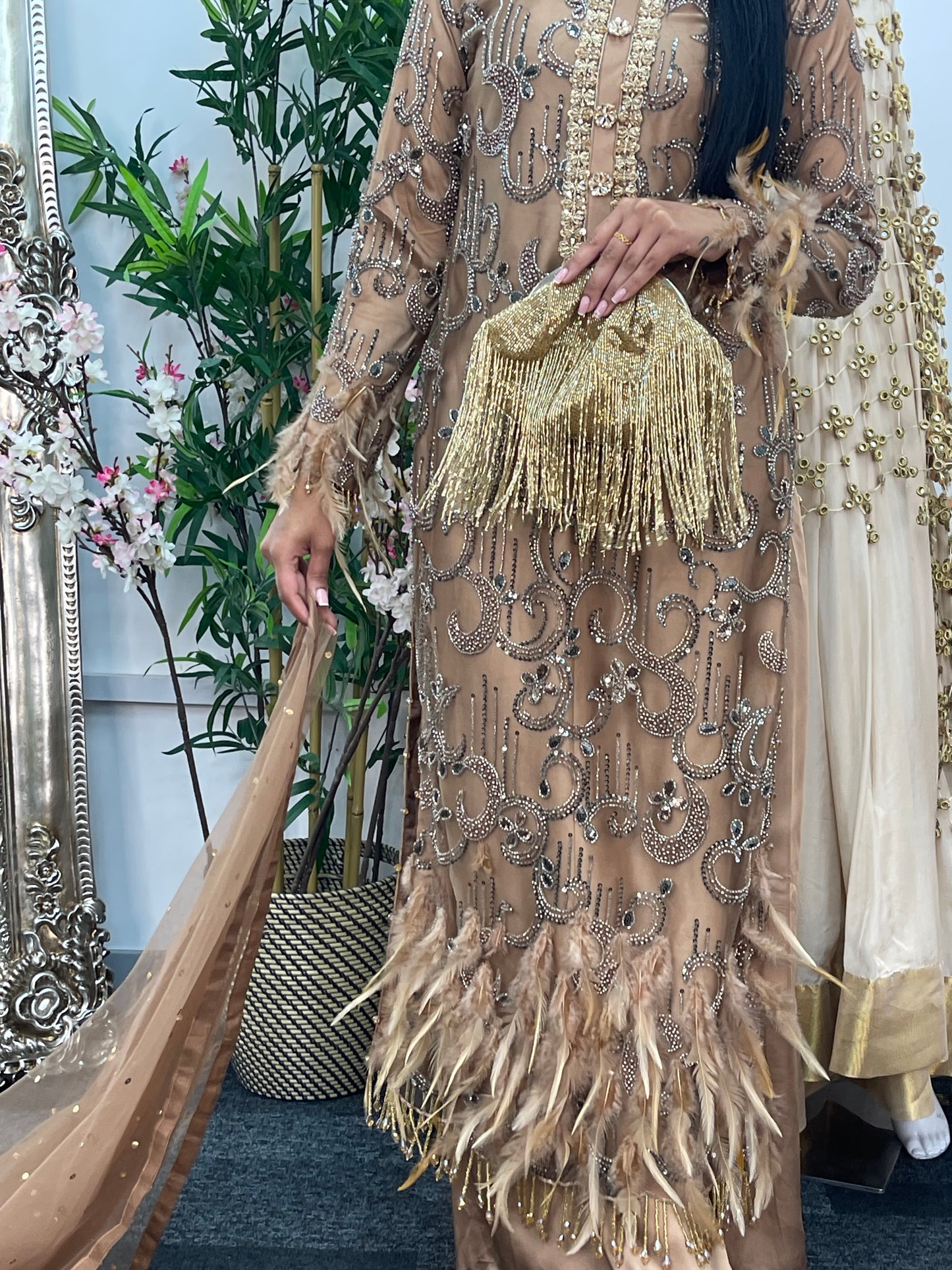 Mala - Cutdana Net - brown - A