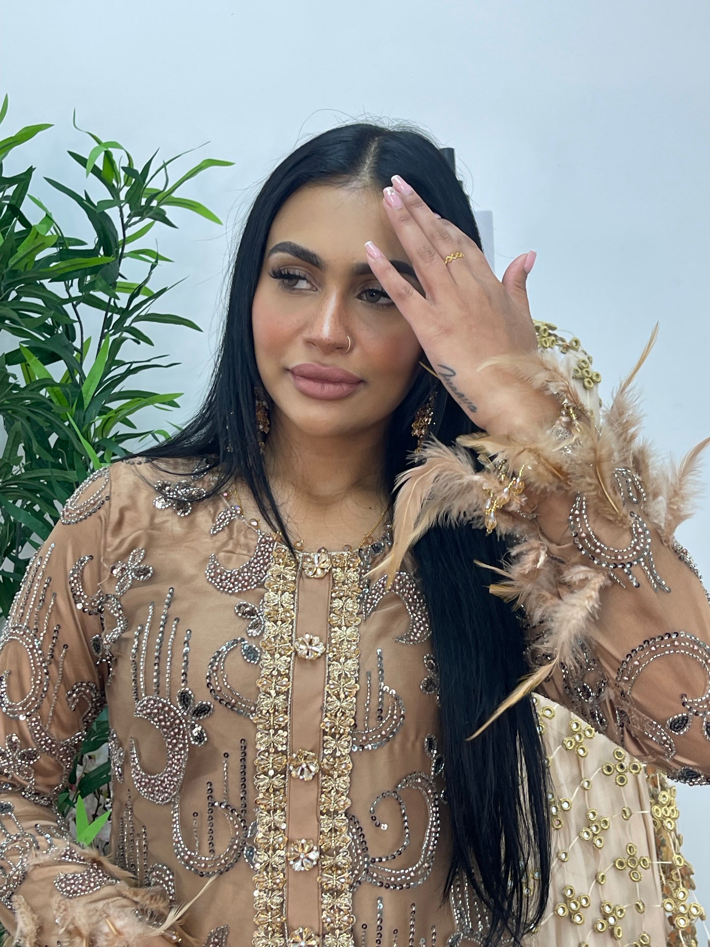 Mala - Cutdana Net - brown - A